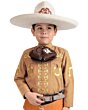 Camisa Charra Para Niño En Color Camelé WD 11-937