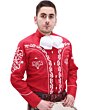 Camisa Charra Roja Con Blanco 060 WD 11-847