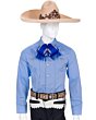 Camisa Charra Elegante Color Azul Cielo WD 11-869