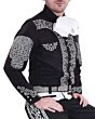 Camisa Charra El Dorado WD11-808 Color Negro