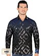 Camisa Manga Larga Color Navy Lamasini 4460