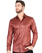 Camisa Burgundy De Moda El Señor De Los Cielos 44552
