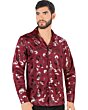 Camisa Vino Modern Fit Montero 0806
