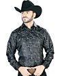 Camisa Jacquard Centenario 43706 Color Negro