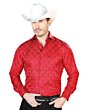 Camisa Jacquard Centenario 43739 Color Rojo