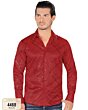 Camisa Lamasini De Moda Color Rojo 4468 Manga Larga