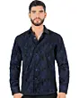 Camisa Moda Montero Navy Manga Larga 0804