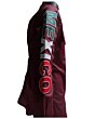 Montero 0459 Burgundy Shirt with Mexico Embroidery on Sleeve