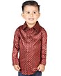 Camisa Burgundy De Vestir Para Niño El General 44570
