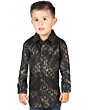Camisa De Vestir Negra Para Niño El General 44582