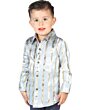 Camisa Grey Rallas Oro Para Niño El General 44586