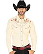 Camisa Vaquera Beige El Señor De Los Cielos 42942