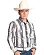 Camisa Vaquera Blanca Con Grecas WD 11-887