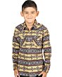Camisa Color Amarillo Vaquera Para Niño El General 44412