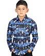 Camisa Vaquera Azul Para Niño El General 44416