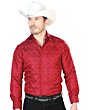 Camisa Jacquard Fina Roja Centenario 43709