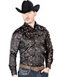 Camisa Color Café Jacquard Centenario 43714