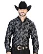 Camisa Jacquard Centenario 43754 Negra