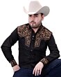 Camisa Vaquera Gamuza Bordada WD Boots 809