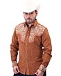 Camisa Vaquera Gamuza Bordada WD Boots 811