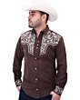 Camisa Vaquera WD Boots 815 Café/Plata