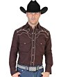 Camisa Charra Café El Señor De Los Cielos 123908