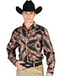Camisa Negra Cadenas De Oro El Señor De Los Cielos 126267