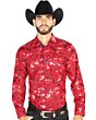 Camisa Vaquera Roja El Señor De Los Cielos 43901