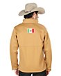 Chamarra Khaki "México" Suprema El General 43330 Espalda