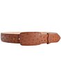 Cinto Vaquero Avestruz WD Boots 10-1477 Color Cognac