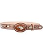 Cinto Charro Diseño Caballo Piteado Color Natural Para Niño WD 11-1690