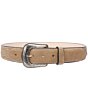 Cinto Rodeo De Piel Color Beige Para Mujer WD 11-1590