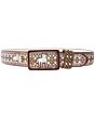 Cinto Vaquero Caballo Corte Laser Color Shedrón WD 11-1531