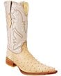 Botas Vaqueras Piel Imitación Avestruz Color Orix WD 11-123