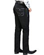 Lamasini Jeans Vaqueros Modern Boots Jet Black 1863
