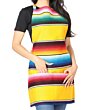 Mandil Artesanal Diseño Sarape 603580 Amarillo Cerca