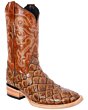 Cowboy Boots Monster Fish Print Leather Color Honey WD 11-292