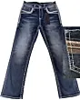 Pantalones Mezclilla Modern Boot Montero 4595 Color Azul Medio