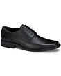 Zapato De Vestir Negro De Piel Para Hombre Con Agujetas