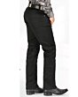 Pantalón Stretch De Hombre Lamasini 2846 Color Negro