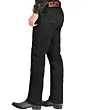Pantalón Color Negro Stretch Para Hombre Montero 5602