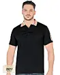 Playera Lamasini Lisa Diseño En Cuello Negra 29217