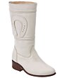Botas Escaramuza Juvenil Piel Napa Hueso WD 11-366