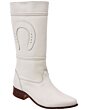 Botas Escaramuza De Mujer Piel Napa Color Hueso WD 11-459