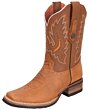 Bota Rodeo De Piel Verthali 030 Color Tan