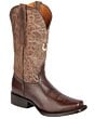 Bota Rodeo Pull Up Color Café Para Mujer El General 44851