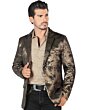 Saco Fino Negro-Dorado Lamasini 502