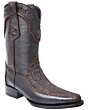 Shark Skin Cowboy Boots Texas Brown WD 11-154