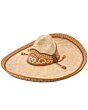 Sombrero Charro De Paja Para Niño White Diamonds 10-849 Grecas Natural/Beige