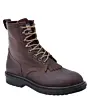 Botas De Trabajo Piel Flother Casco De Acero Color Café WD 11-451ST Tipo Militar